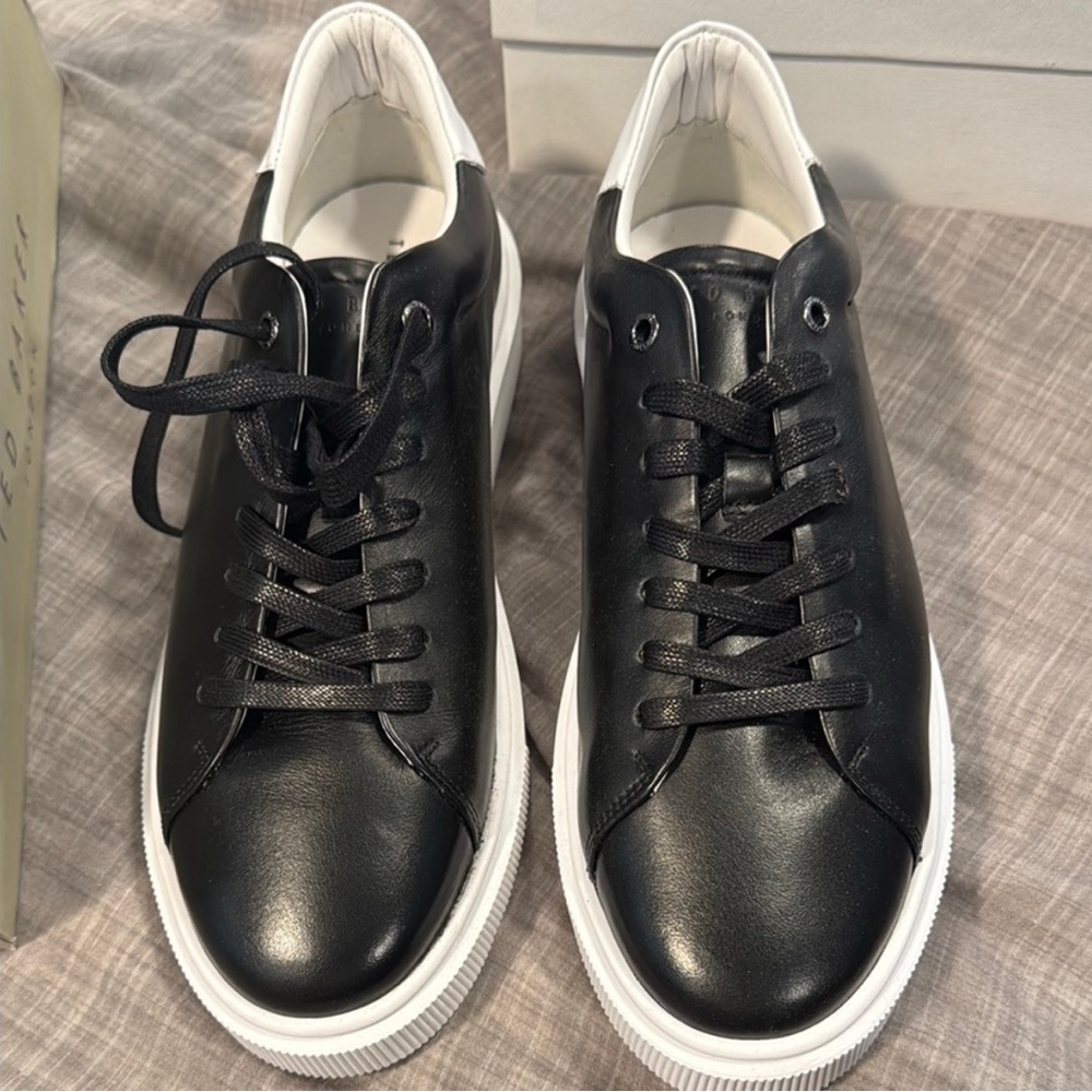 Ted Baker Black and White Men's Sneakers